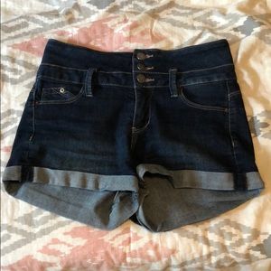 High Rise Denim Shorts Perfect Condition